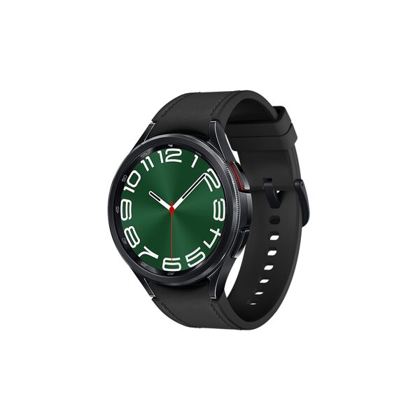 samsung galaxy watch6 classic sm-r960nzkadbt smartwatch e orologio sportivo 3,81 cm (1.5) oled 47 mm digitale 480 x pixel touch screen nero wi-fi gps (satellitare) [sm-r960nzkadbt]