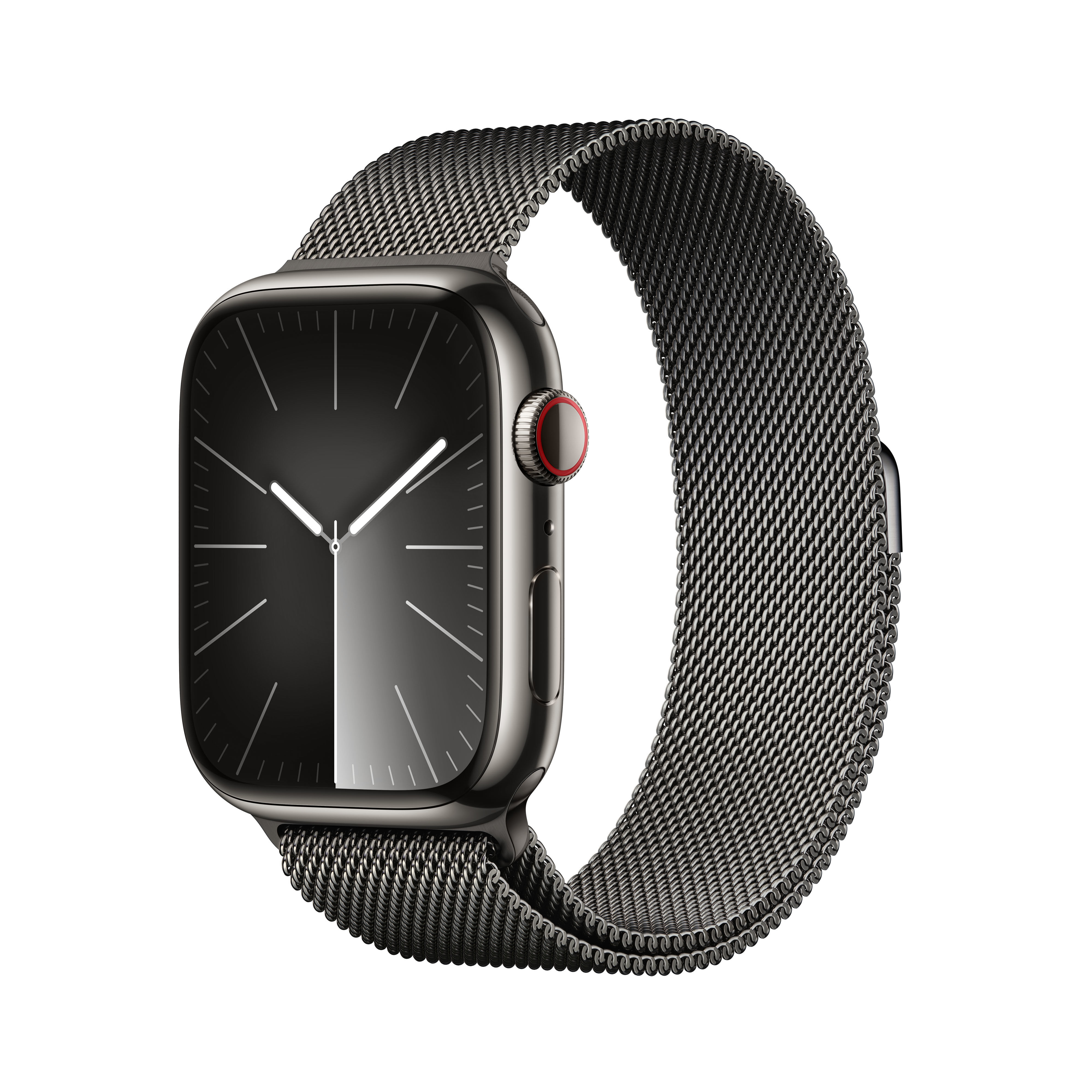 apple smartwatch  watch series 9 45 mm digitale 396 x 484 pixel touch screen 4g grafite wi-fi gps (satellitare) [mrmx3qf/a]
