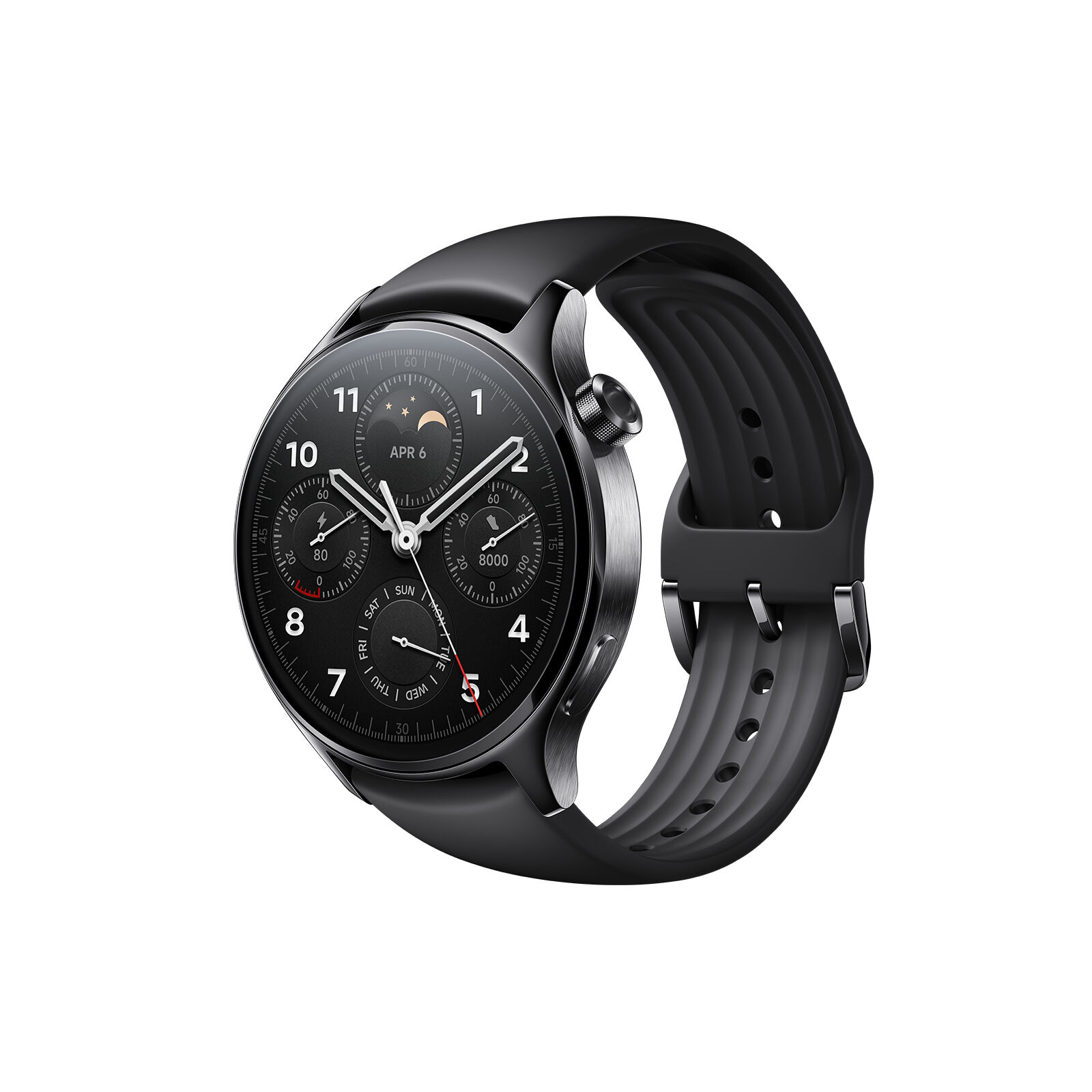 xiaomi smartwatch  watch s1 pro 3,73 cm (1.47) amoled 46 mm digitale 480 x pixel nero gps (satellitare) [bhr6013gl]