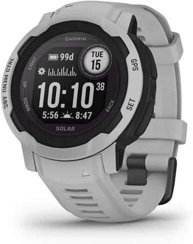 Garmin Smartwatch  Instinct 2 Solar 2,29 cm (0.9") MIP 45 mm Digitale 176 x Pixel Grigio GPS (satellitare) [010-02627-01]