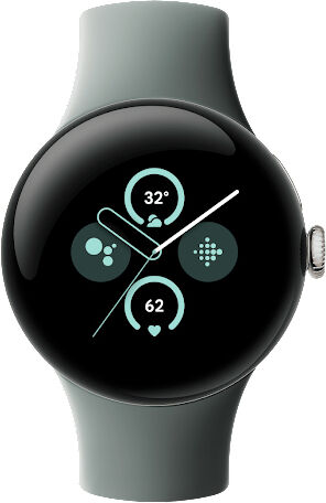 Google Smartwatch  Pixel Watch 2 AMOLED 41 mm Digitale Touch screen Oro Wi-Fi GPS (satellitare) [GA05030-DE]