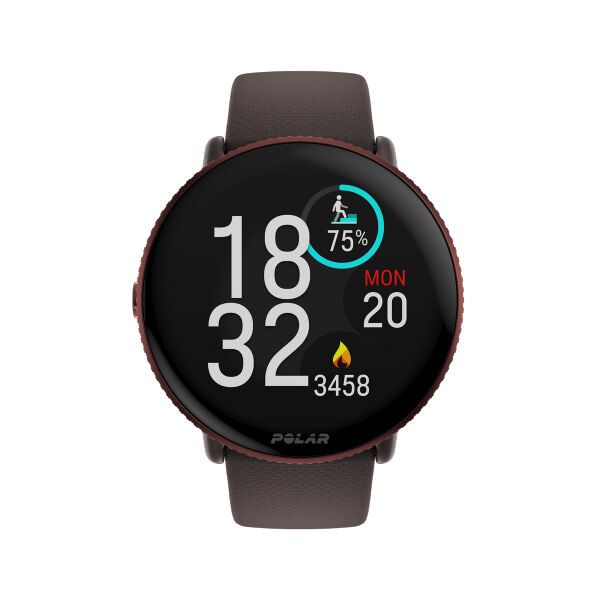 Polar Smartwatch  Ignite 3 3,25 cm (1.28") AMOLED 43 mm Digitale 416 x Pixel Touch screen Marrone GPS (satellitare) [900110028]