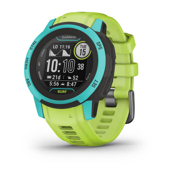 Garmin Smartwatch  Instinct 2S Surf Edition 2,01 cm (0.79") MIP 40 mm Digitale 156 x Pixel Verde GPS (satellitare) [010-02563-02]
