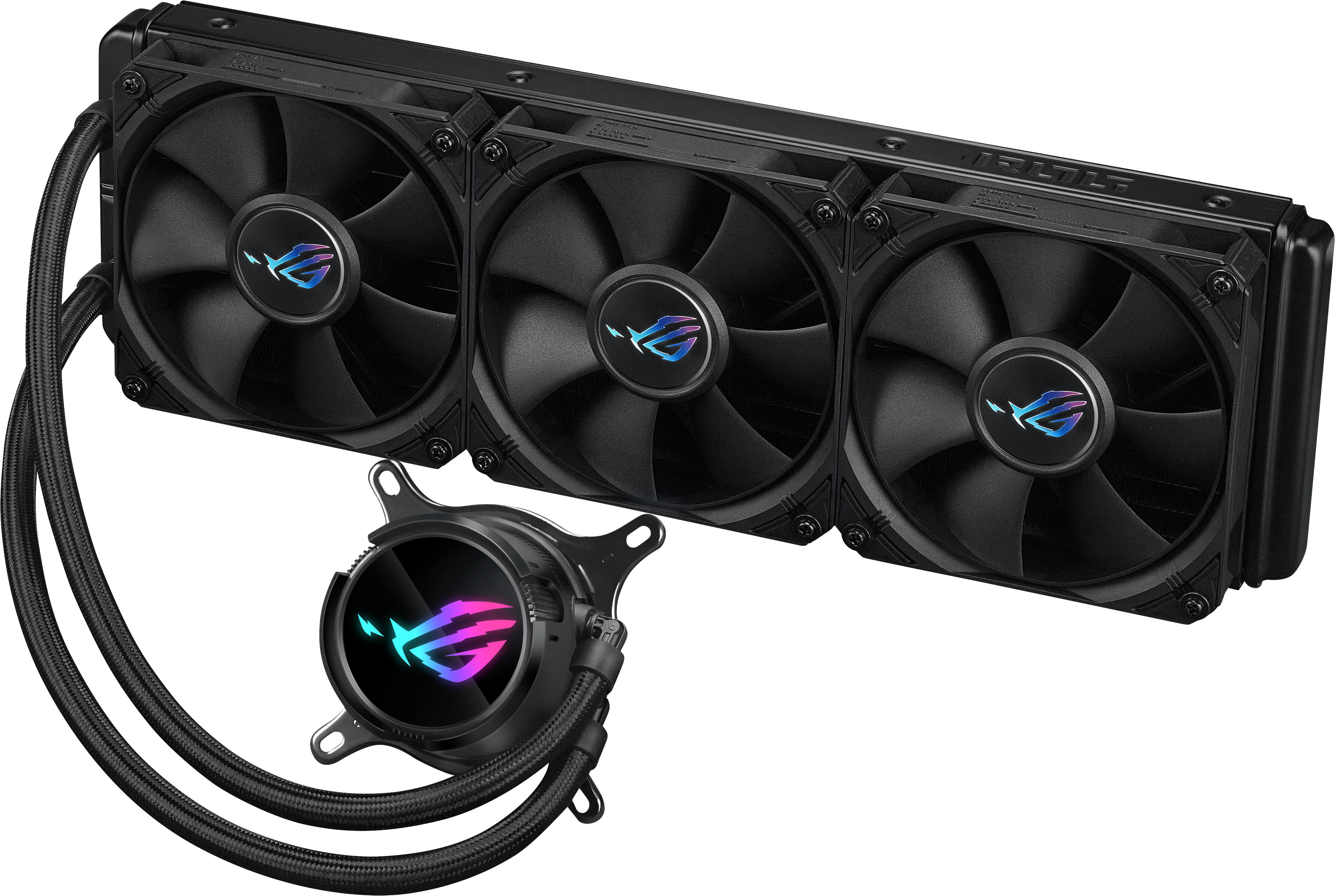 Asus Ventola per PC  ROG Strix LC III 360 Processore Kit di raffreddamento a liquido 12 cm Nero [90RC00T0-M0UAY0]