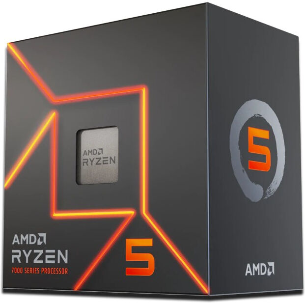 AMD Ryzen 5 7600 processore 3,8 GHz 32 MB L2 &amp; L3 Scatola [100-100001015BOX]