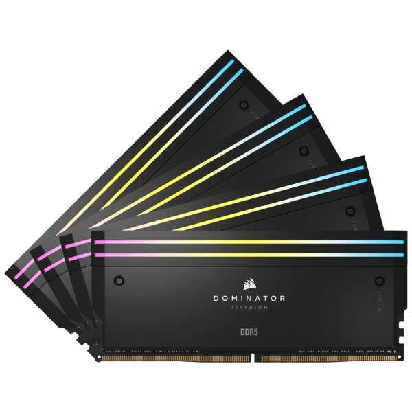 corsair dominator titanium cmp64gx5m4b6000c36 memoria 64 gb 4 x 16 ddr5 6000 mhz [cmp64gx5m4b6000c36]