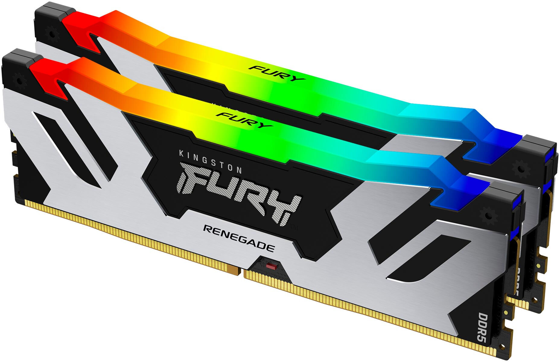 Kingston Memoria  FURY 16GB 7200MT/s DDR5 CL38 DIMM (Kit da 2) Renegade RGB XMP [KF572C38RSAK2-32]