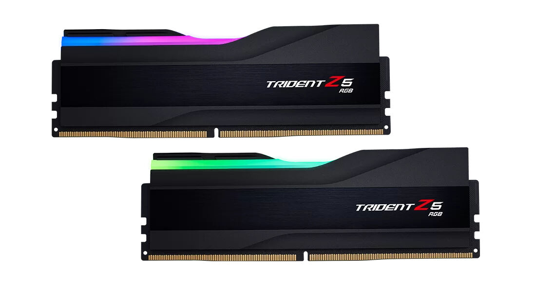 G.Skill Trident Z5 RGB F5-8200J4052F24GX2-TZ5RK memoria 48 GB 2 x 24 DDR5 5600 MHz [F5-8200J4052F24GX2-TZ5RK]