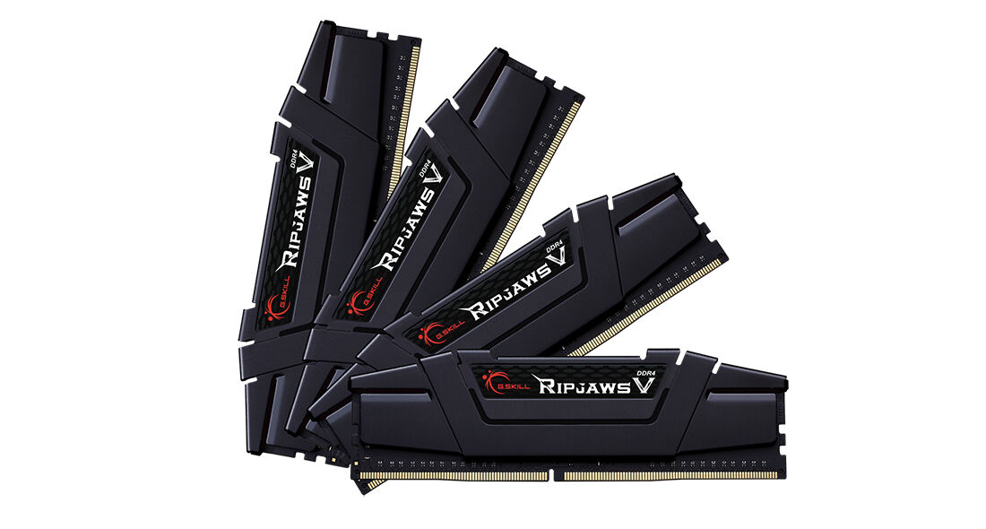 G.Skill Ripjaws V F4-3600C14Q-64GVK memoria 64 GB 4 x 16 DDR4 3600 MHz