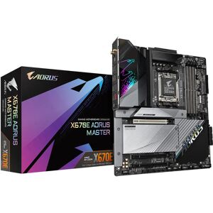 Gigabyte X670E AORUS MASTER (REV. 1.0) scheda madre AMD X670 Presa di corrente AM5 ATX [X670E MASTER]