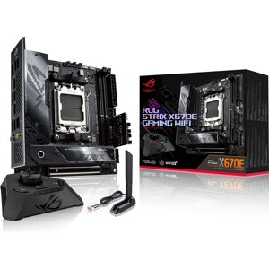 Asus Scheda madre  ROG STRIX X670E-I GAMING WIFI AMD X670 Presa di corrente AM5 mini ITX [90MB1B70-M0EAY0]