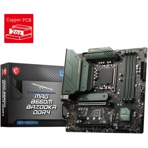 MSI MAG B660M BAZOOKA DDR4 scheda madre Intel B660 LGA 1700 micro ATX