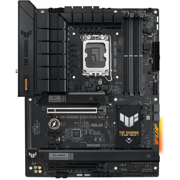 asus scheda madre  tuf gaming b760-plus wifi intel b760 lga 1700 atx [90mb1er0-m0eay0]