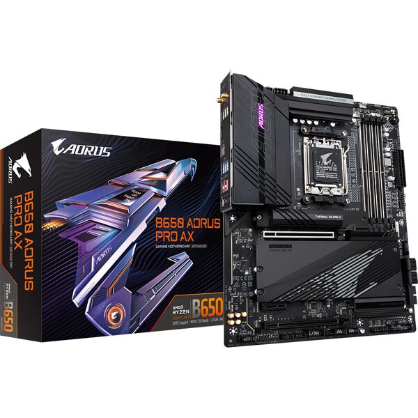 gigabyte b650 aorus pro ax scheda madre amd presa di corrente am5 atx [b650 ax]