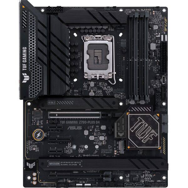 asus scheda madre  tuf gaming z790-plus d4 intel z790 lga 1700 atx [90mb1cq0-m0eay0]