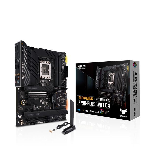 asus scheda madre  tuf gaming z790-plus wifi d4 intel z790 lga 1700 atx [90mb1cr0-m0eay0]