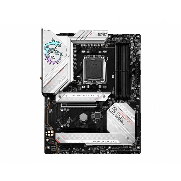 msi mpg b650 edge wifi scheda madre amd presa di corrente am5 atx [911-7e10-002]