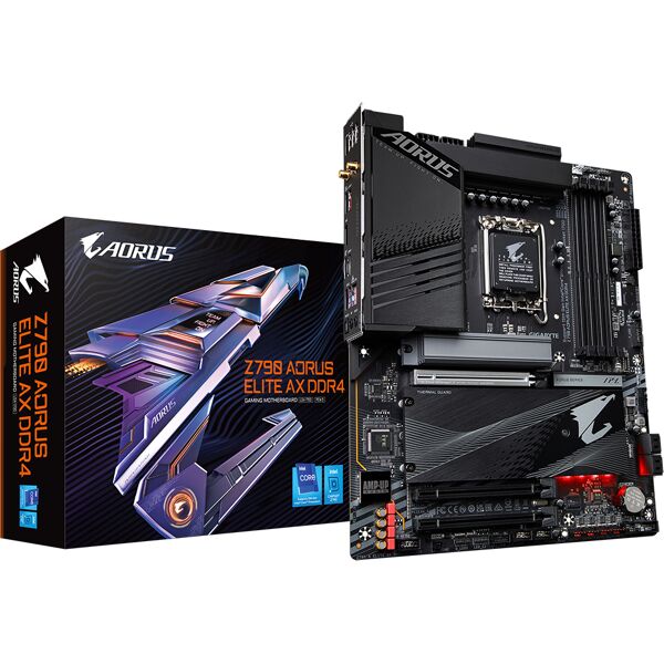 gigabyte z790 aorus elite ax ddr4 scheda madre intel lga 1700 atx [z790 ddr4]