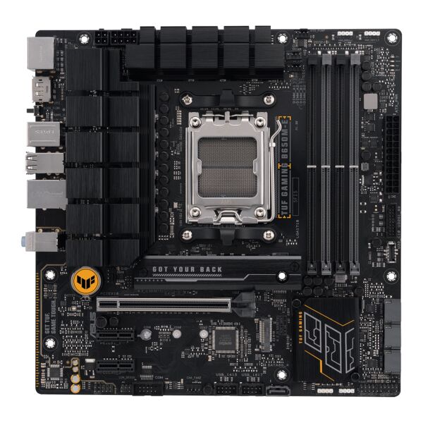 asus scheda madre  tuf gaming b650m-e amd b650 presa di corrente am5 micro atx [90mb1fu0-m0eay0]