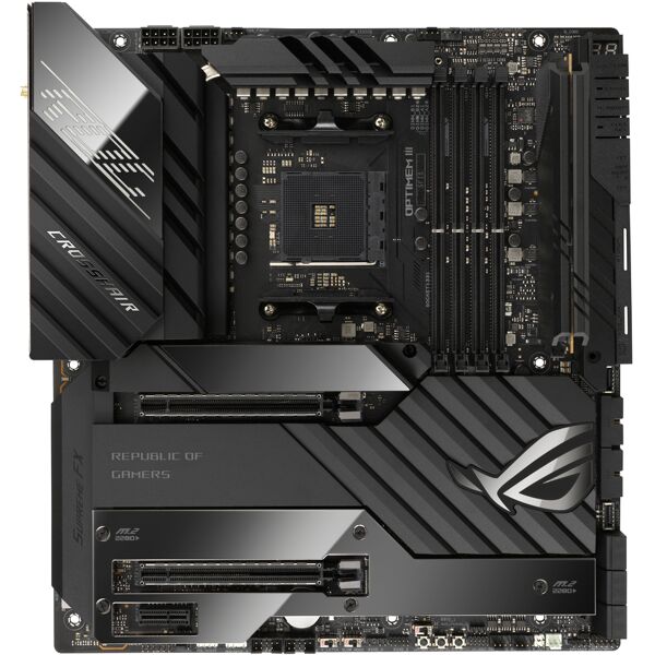 asus scheda madre  rog crosshair viii extreme amd x570 socket am4 atx esteso [90mb1860-m0eay0]