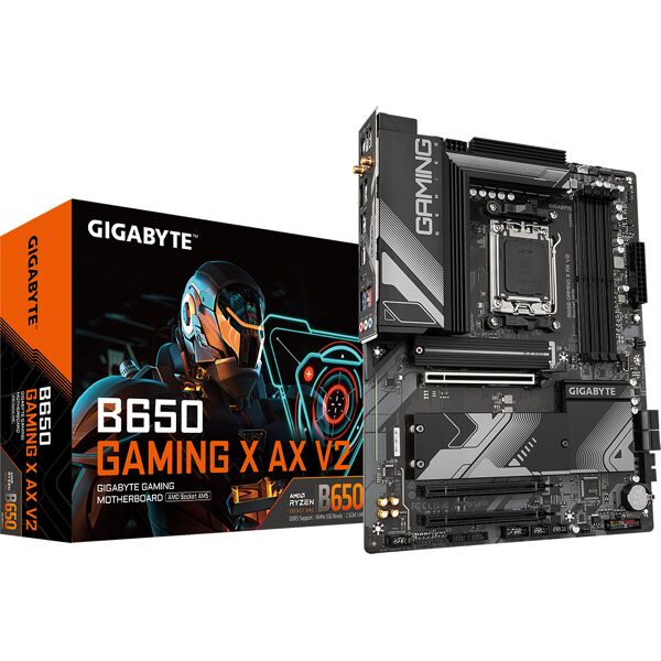 gigabyte b650 gaming x ax v2 scheda madre amd presa di corrente am5 atx [b650 v2]