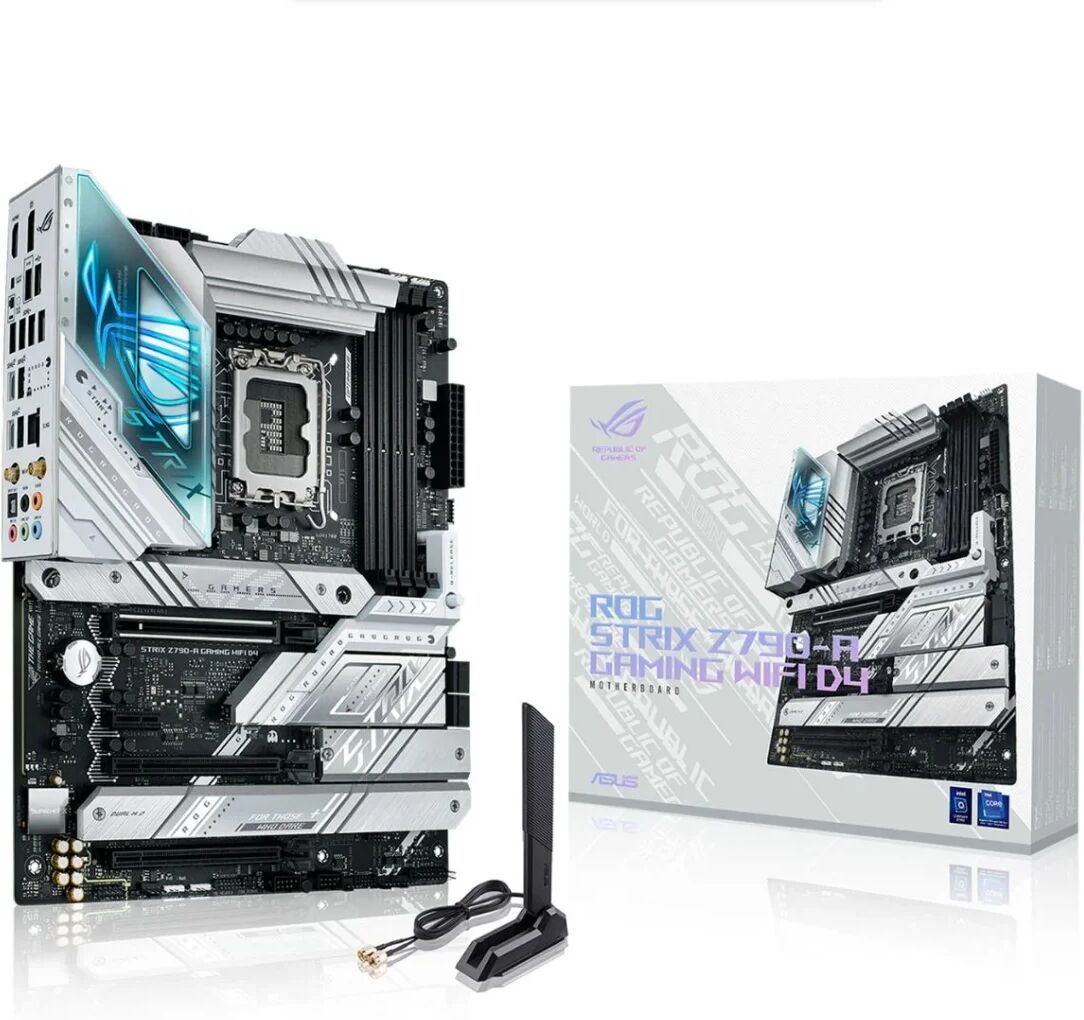 asus scheda madre  rog strix z790-a gaming wifi d4 intel z790 lga 1700 atx [90mb1cn0-m0eay0]