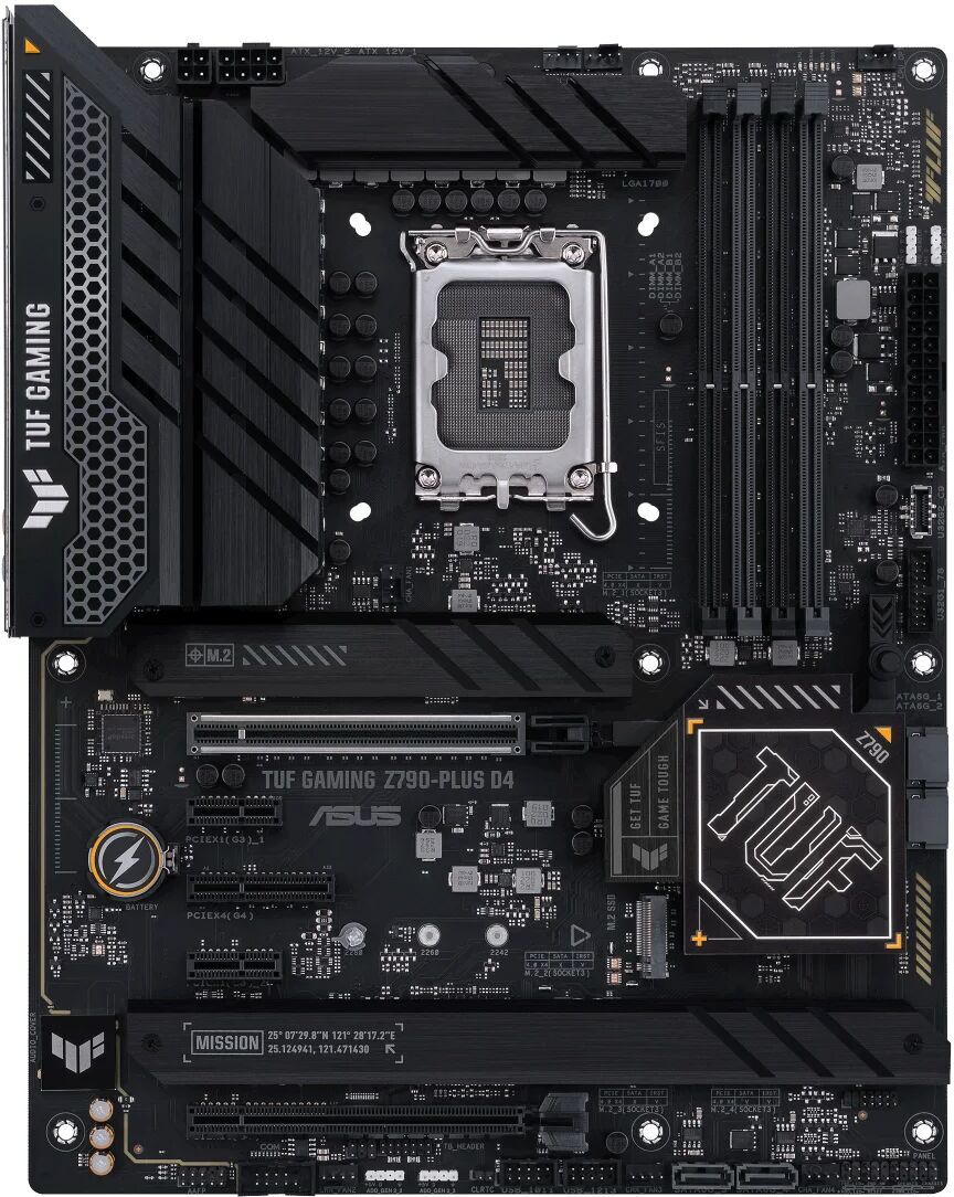 asus scheda madre  tuf gaming z790-plus d4 intel z790 lga 1700 atx [90mb1cq0-m0eay0]