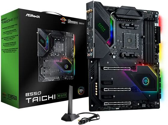 ASRock Scheda madre  B550 Taichi Razer Edition AMD Socket AM4 ATX [90-MXBEN0-A0UAYZ]