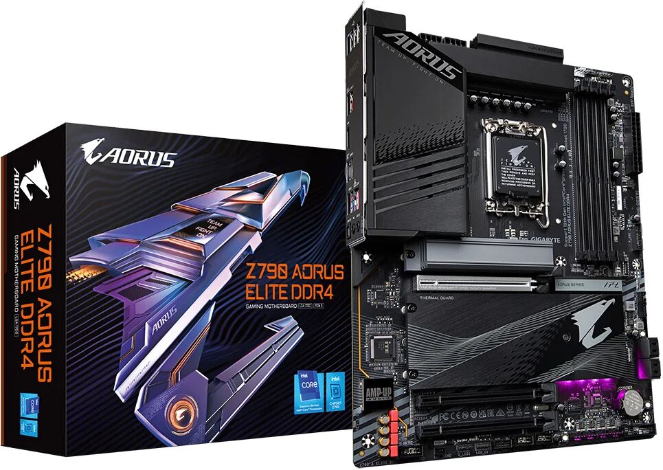 Gigabyte Z790 AORUS ELITE DDR4 scheda madre Intel Express LGA 1700 ATX [Z790 A DDR4]