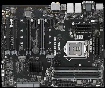 Asus Scheda madre  WS C246 PRO Intel LGA 1151 (Socket H4) ATX [90SW00G0-M0EAY0]