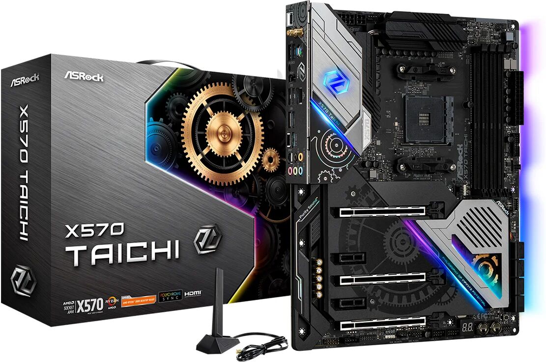 ASRock Scheda madre  X570 Taichi AMD Socket AM4 ATX [90-MXBA83-A0UAYZ]