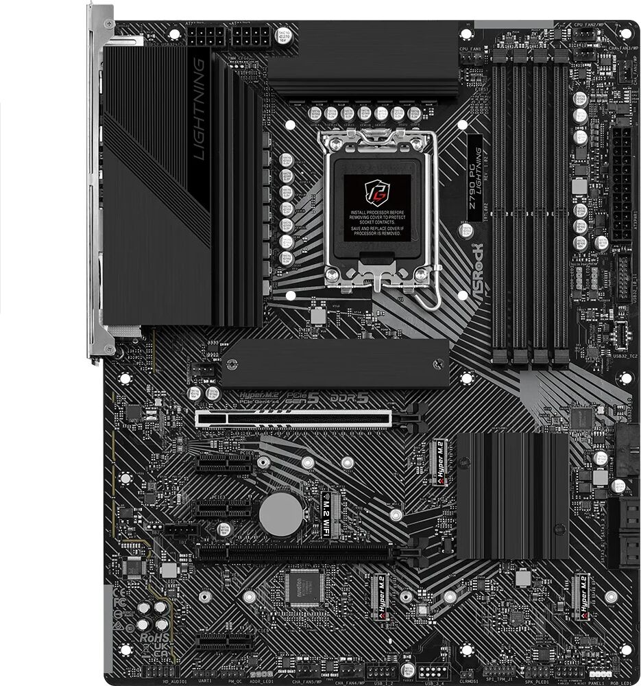 ASRock Scheda madre  Z790 PG Lightning Intel LGA 1700 ATX [90-MXBKA0-A0UAYZ]