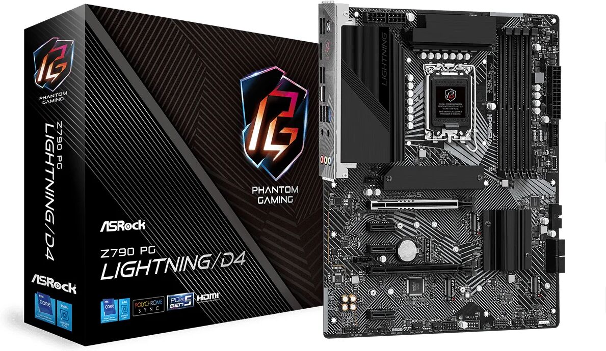 ASRock Scheda madre  Z790 PG Lightning/D4 Intel LGA 1700 ATX [90-MXBJM0-A0UAYZ]