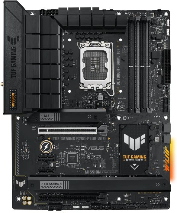 Asus Scheda madre  TUF Gaming B760-Plus WIFI Intel B760 LGA 1700 ATX [90MB1ER0-M0EAY0]