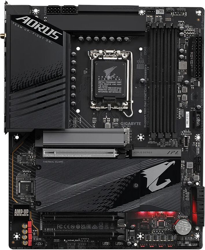 Gigabyte Z790 AORUS ELITE AX scheda madre Intel LGA 1700 ATX [Z790 AX]