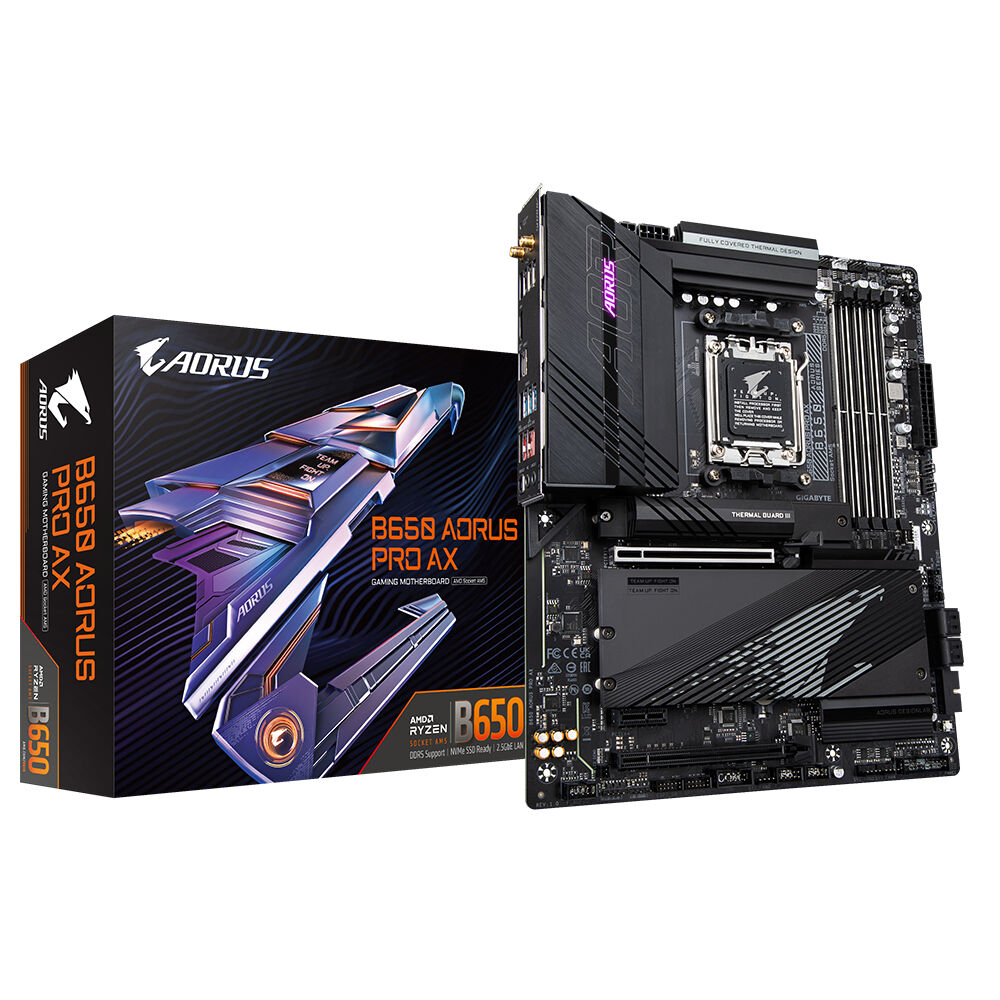 Gigabyte B650 AORUS PRO AX scheda madre AMD Presa di corrente AM5 ATX [B650 AX]