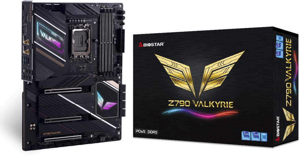 Biostar Z790 VALKYRIE scheda madre Intel LGA 1700 ATX [Z790 VALKYRIE]