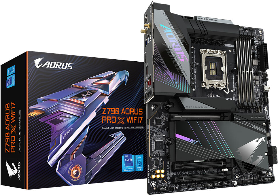 Gigabyte Z790 AORUS PRO X WIFI7 scheda madre Intel Express LGA 1700 ATX [Z790 WIFI7]