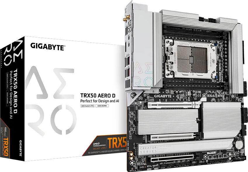 Gigabyte TRX50 AERO D scheda madre AMD Socket sTR5 ATX esteso [TRX50 D]