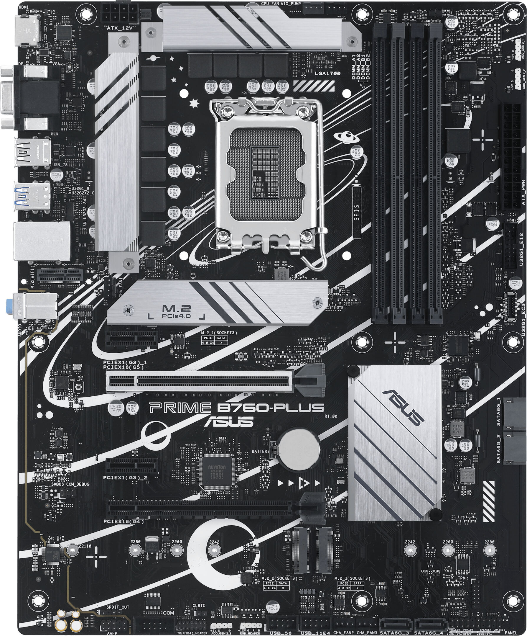 Asus Scheda madre  PRIME B760-PLUS Intel B760 LGA 1700 ATX