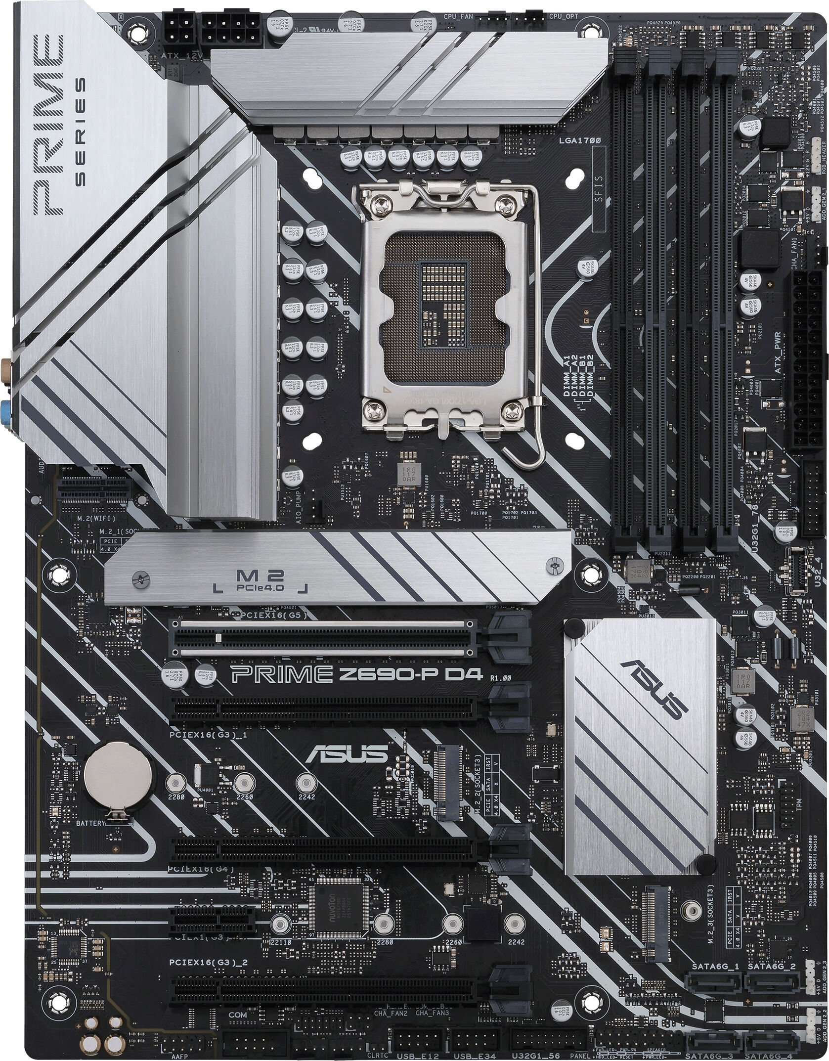 Asus Scheda madre  PRIME Z690-P D4 Intel Z690 LGA 1700 ATX [90MB18P0-M0EAY0]