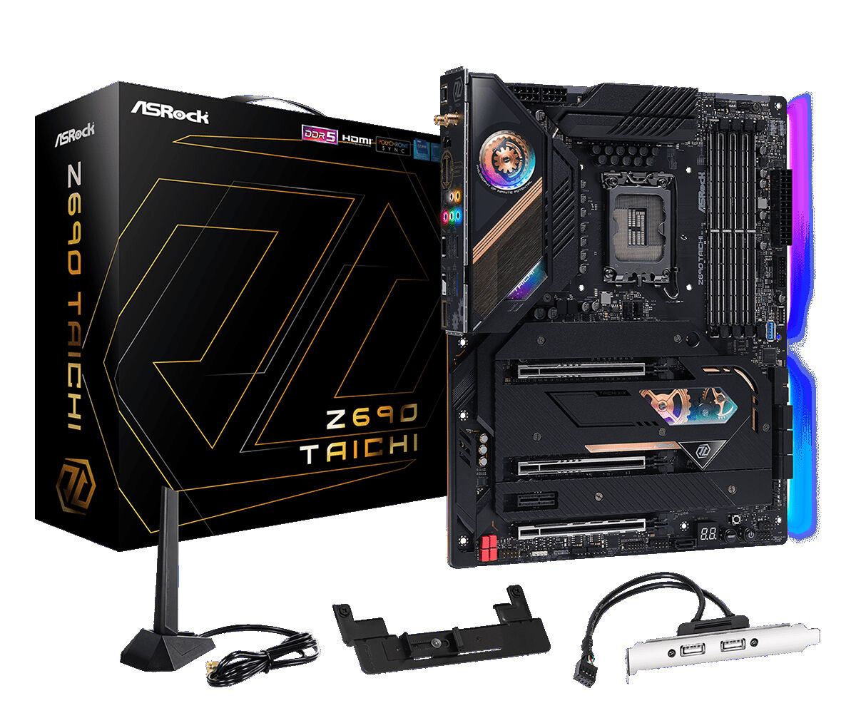 ASRock Scheda madre  Z690 Taichi Intel LGA 1700 ATX [90-MXBGV0-A0UAYZ]