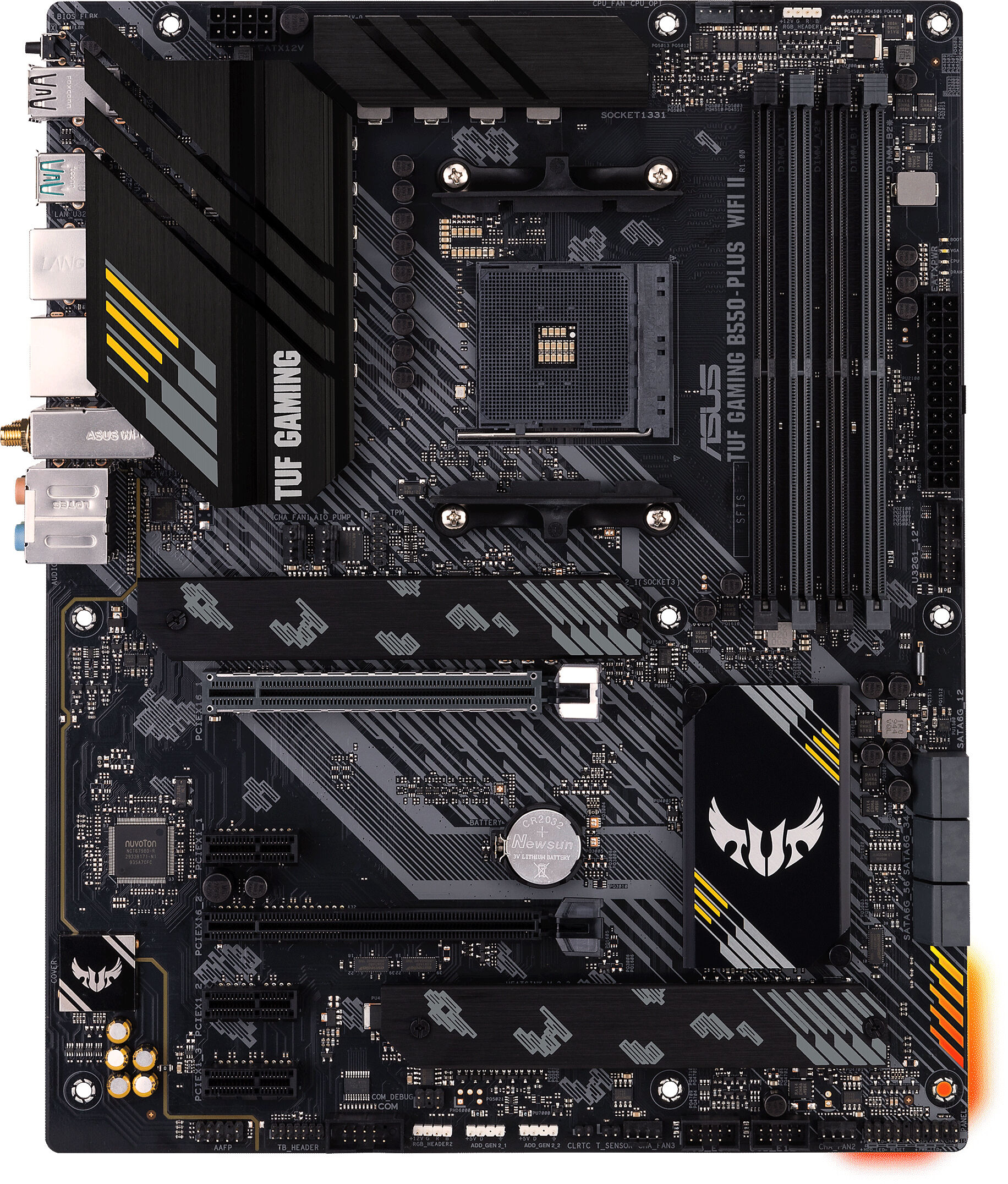 Asus Scheda madre  TUF GAMING B550-PLUS WIFI II AMD B550 Socket AM4 ATX [90MB19U0-M0EAY0]