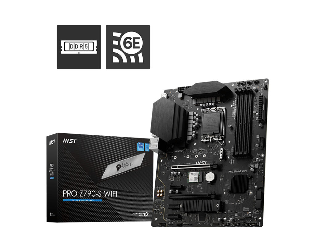 MSI PRO Z790-S WIFI scheda madre Intel Z790 LGA 1700 ATX [7D88-001R]