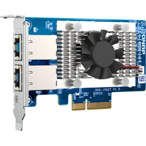 QNAP QXG-10G2T scheda di rete e adattatore Interno Ethernet 10000 Mbit/s [QXG-10G2T]