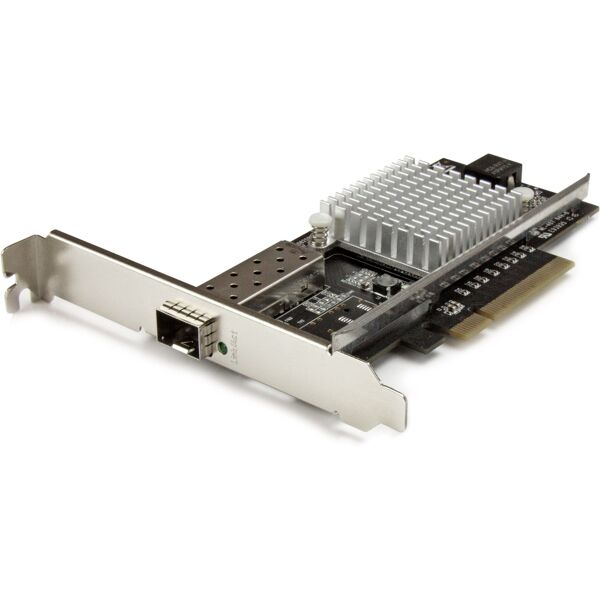 startech.com scheda di rete pcie ad 1 porta 10g open sfp+ con chip intel - mm/sm [pex10000sfpi]