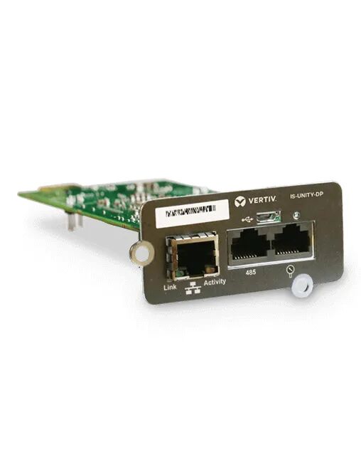 Vertiv Liebert IS-UNITY-SNMP scheda di rete e adattatore Interno Ethernet 100 Mbit/s [IS-UNITY-SNMP]