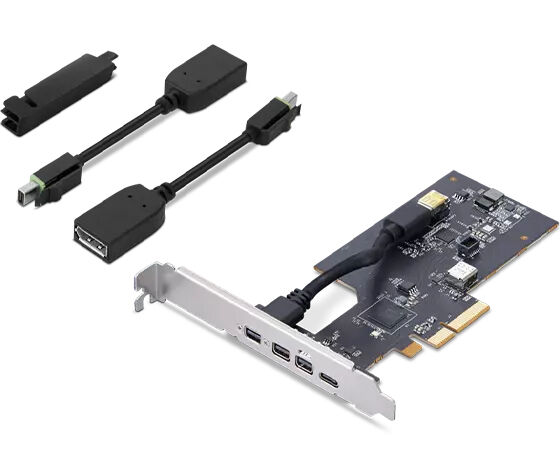 Lenovo 4XF1L53431 scheda di interfaccia e adattatore Interno Mini DisplayPort, Thunderbolt 4 [4XF1L53431]
