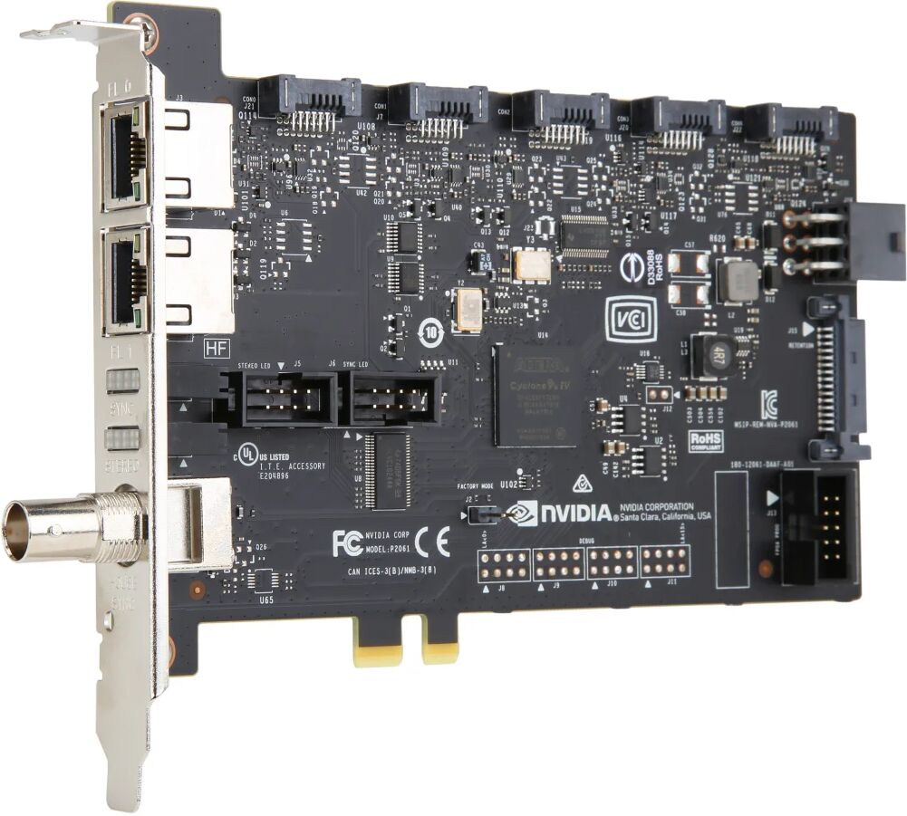 PNY Bridge per scheda grafica  NVIDIA Quadro Sync II [VCQPQUADROSYNC2-PB]