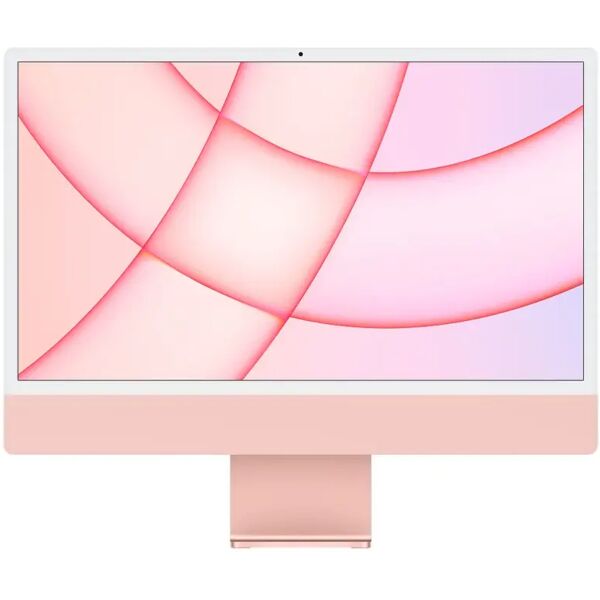 apple imac 24 con display retina 4.5k (chip m1 gpu 8-core, 256gb ssd) - rosa (2021) [mgpm3t/a]